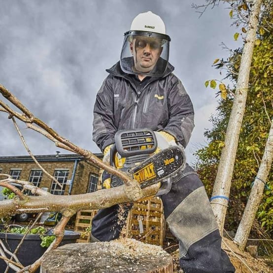 Tronçonneuse 18/54 V xr 30 cm guide - Dewalt - avec 1 batterie 18 V 5,0 Ah - Chargeur – Image 5