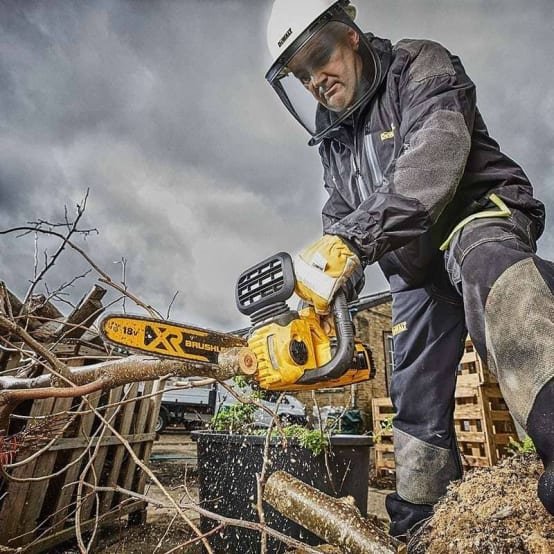 Tronçonneuse 18/54 V xr 30 cm guide - Dewalt - avec 1 batterie 18 V 5,0 Ah - Chargeur – Image 6