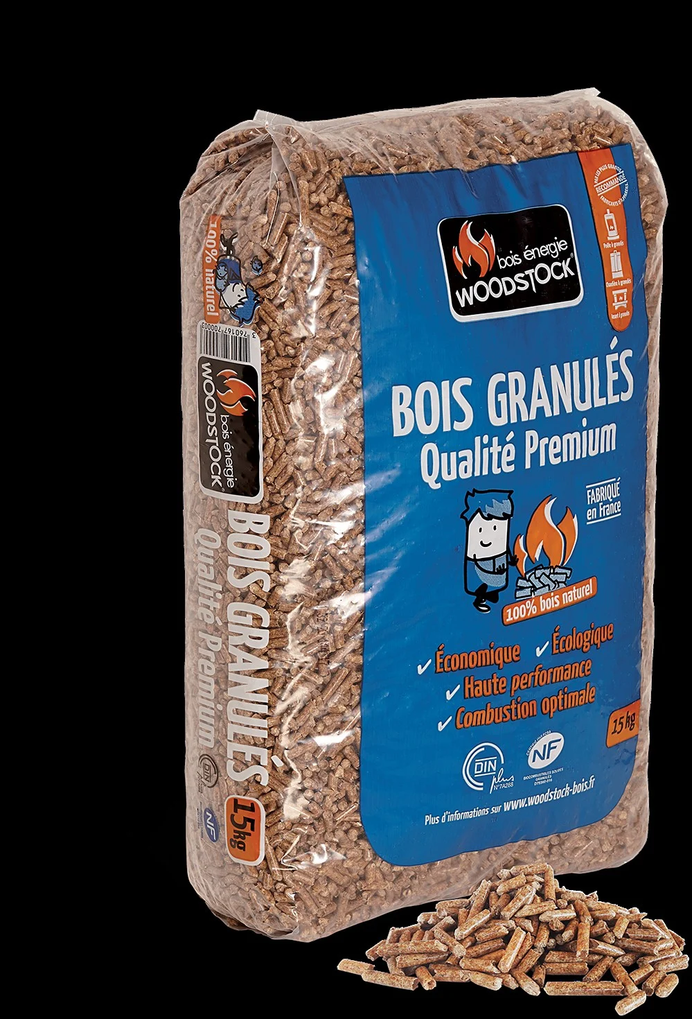 GRANULÉS DE BOIS WOODSTOCK