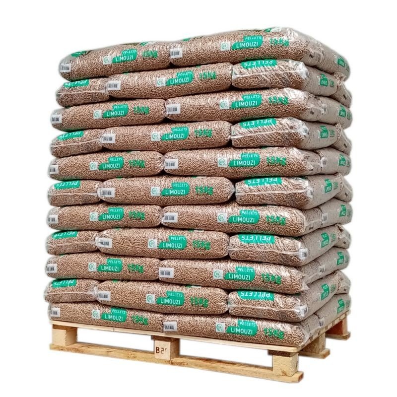 Pellet Limouzi- Palette de 66 sacs de 15 kg