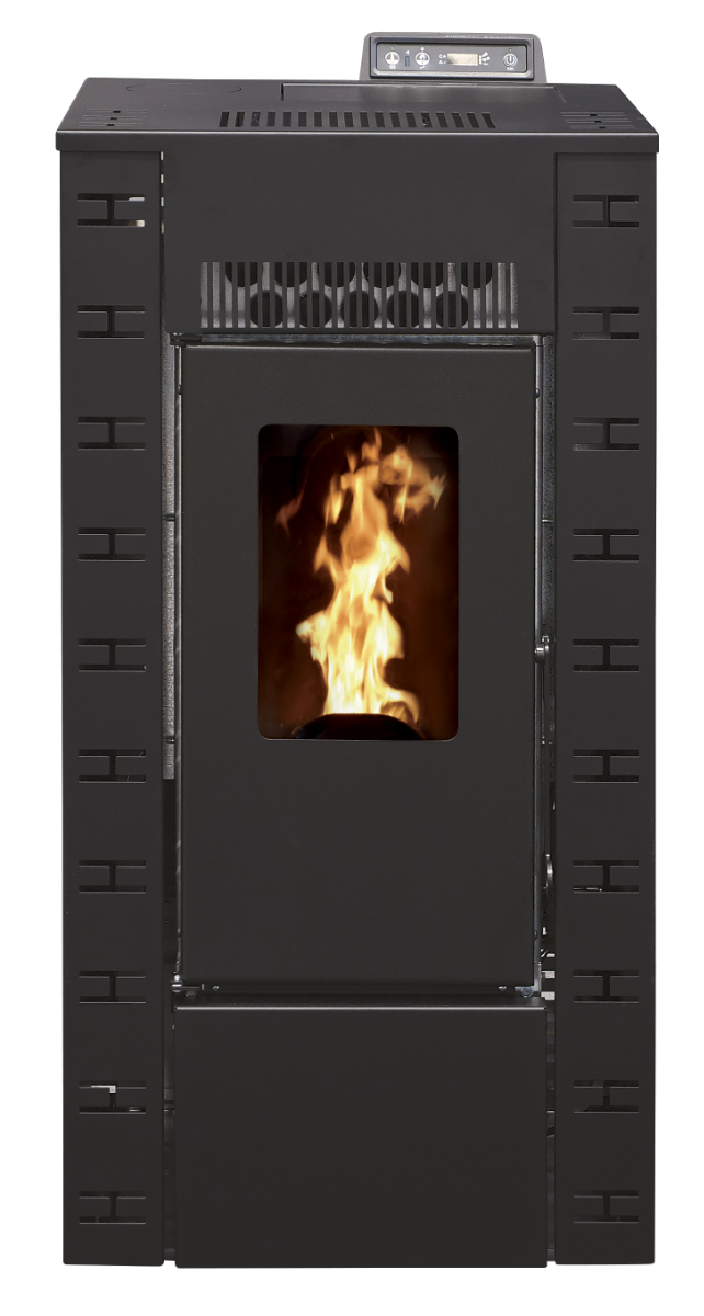 Poêle à Granulés Etanche EMAFLAM DALA 7,92 kw Noir avec wifi – Image 2