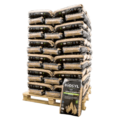 Granulés de bois biosyl – palette de 72 sac5