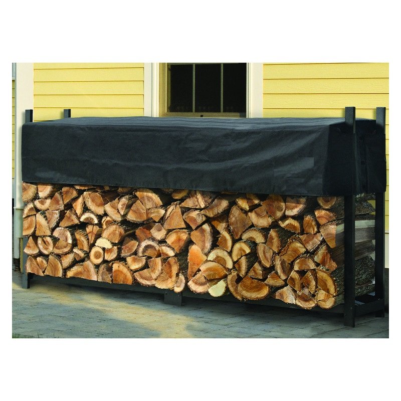 Bûcher en acier moderne